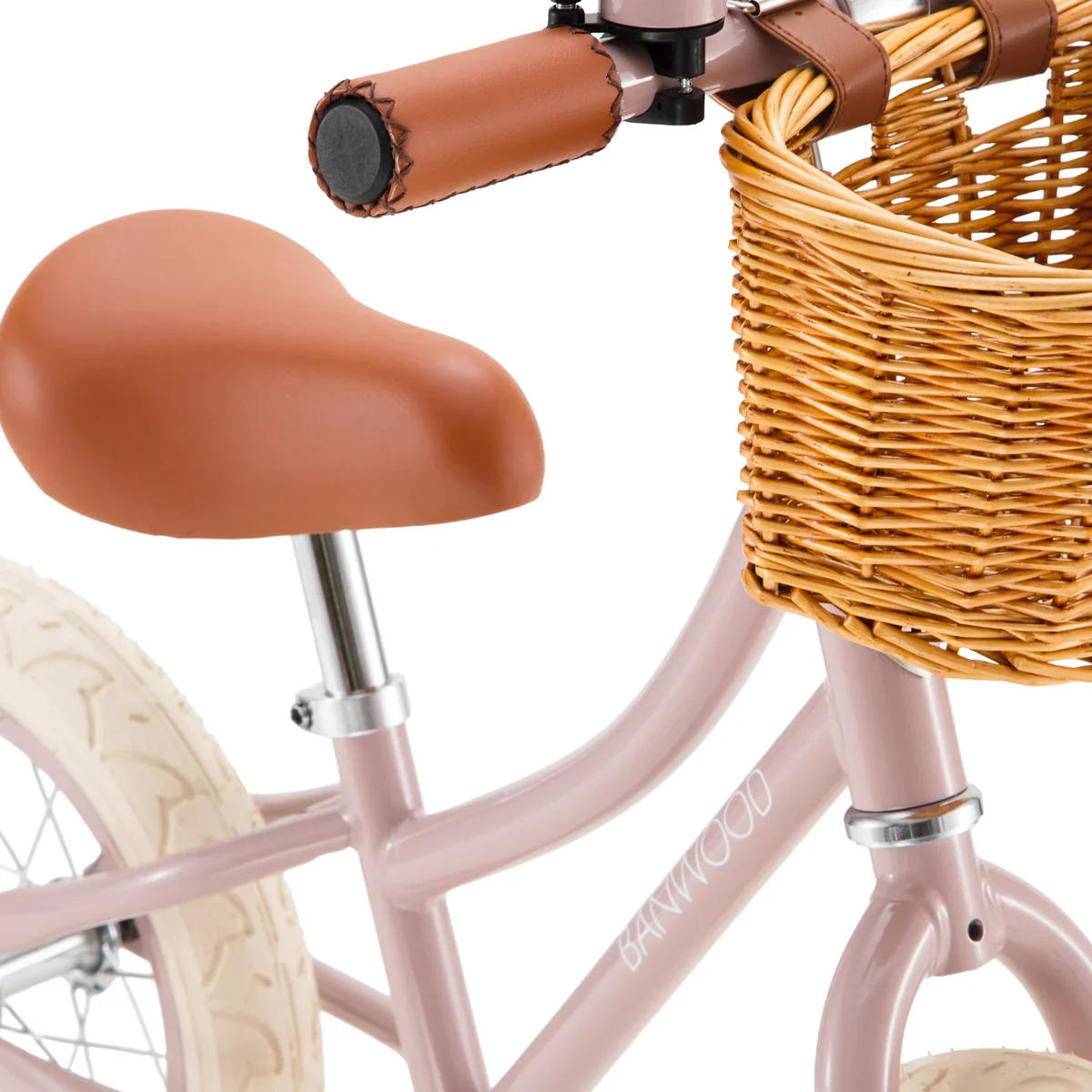 Banwood Balance Bike Vintage - Dusty Pink - Image 7
