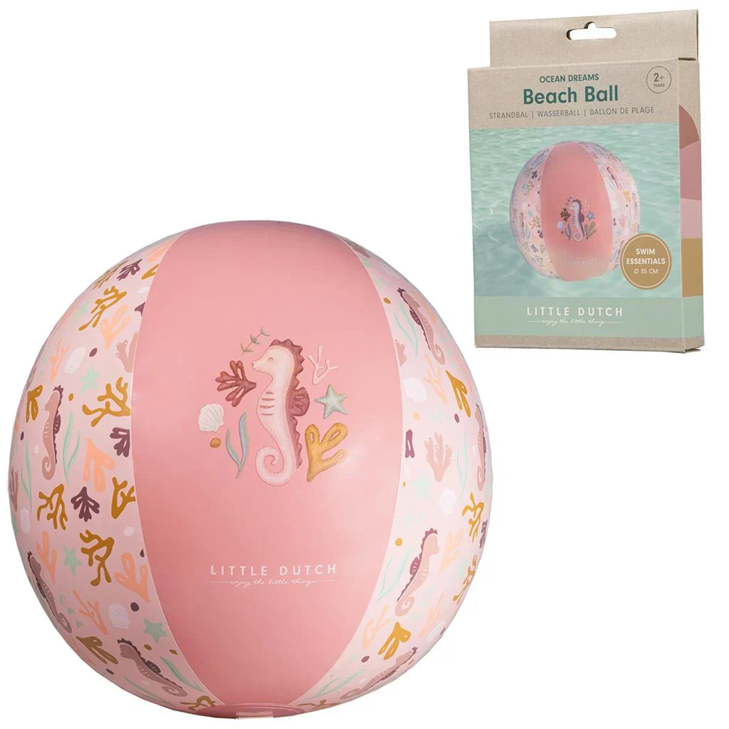 Little Dutch Beach Ball - Ocean Dreams Pink - Image 3