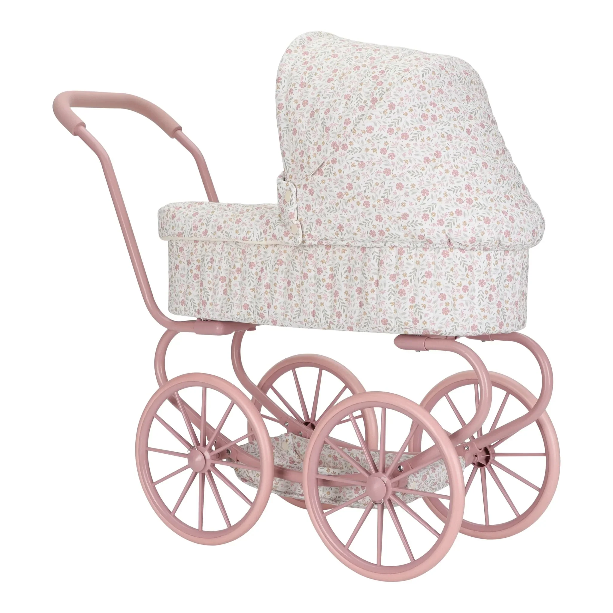 Little Dutch Metal Doll Pram - White - Image 5