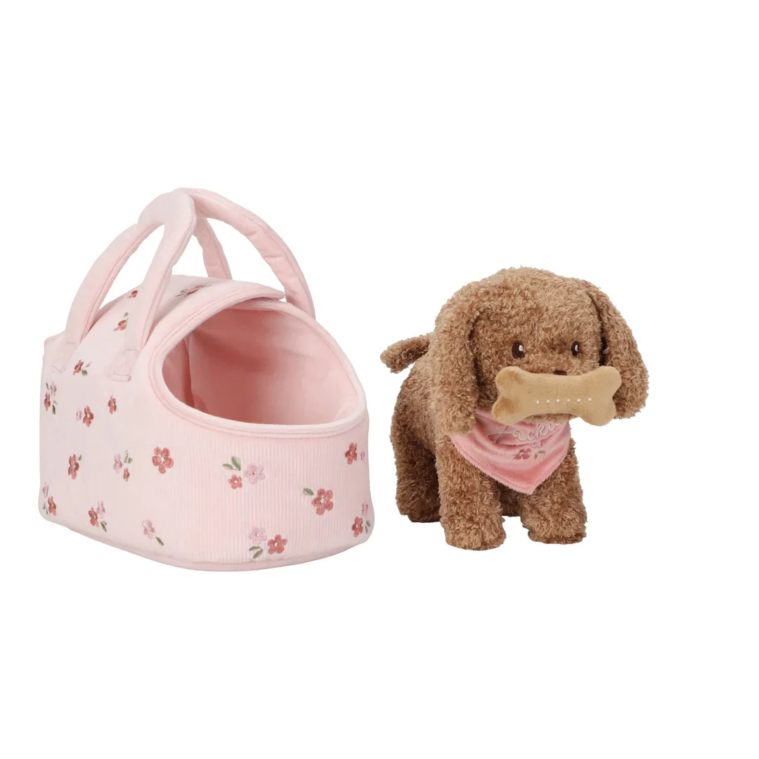 Little Dutch Plush Dog Jackie in Bag - Image 10