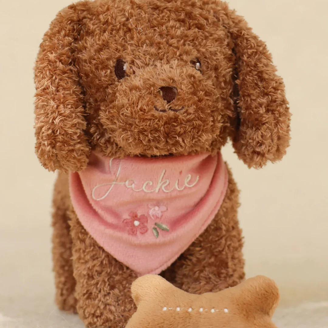 Little Dutch Plush Dog Jackie in Bag - Image 5