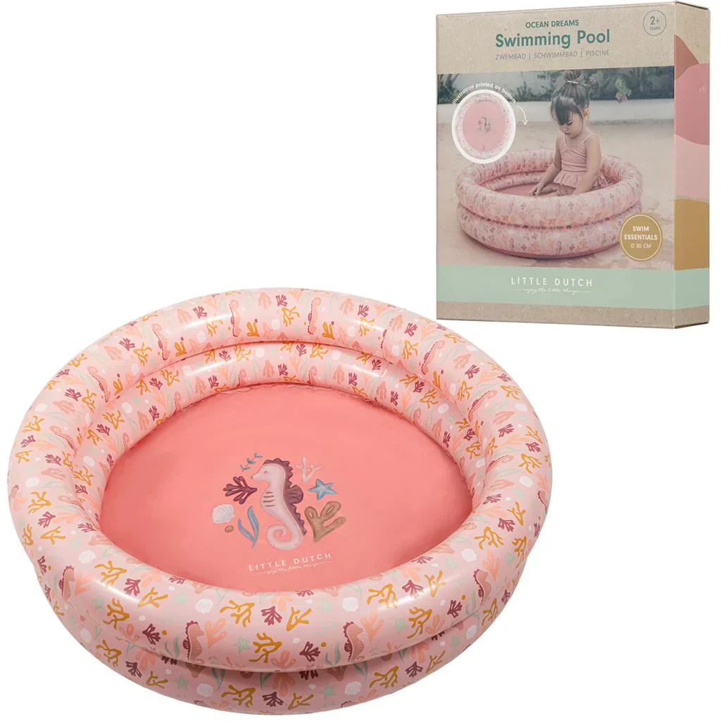 Little Dutch Pool 80 cm - Ocean Dreams Pink - Image 3