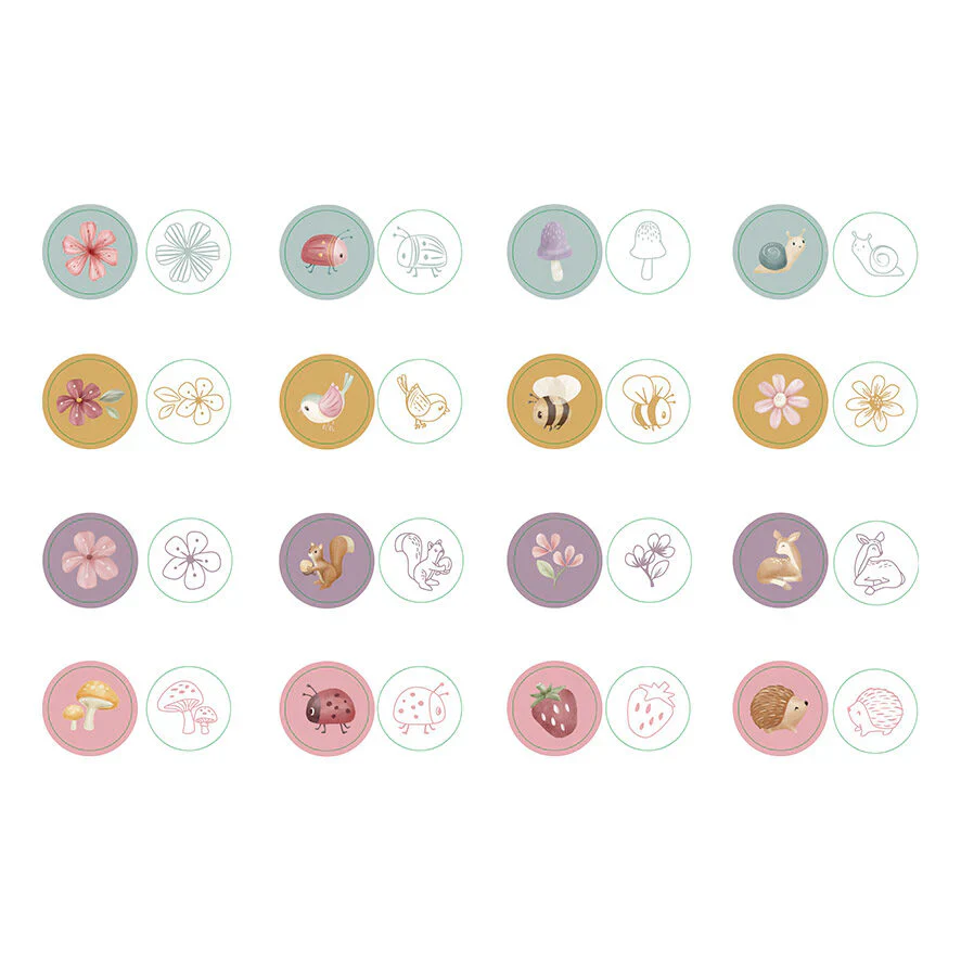 Little Dutch Self inking stamps - Fairy Garden - Image 4