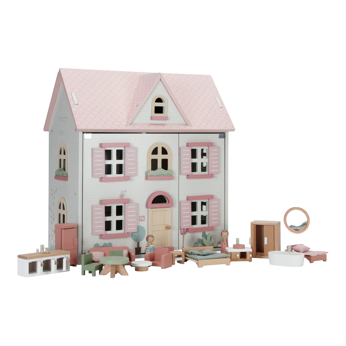 Little Dutch Wooden Dolls House With Furniture - Image 7