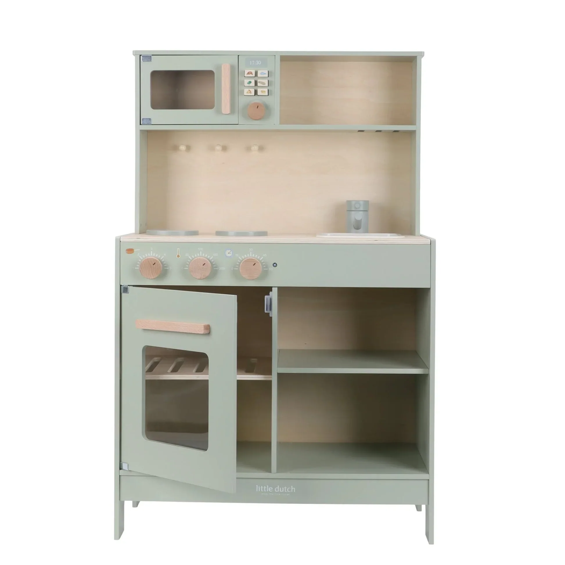 Little Dutch Wooden Play Kitchen - Mint - Image 8