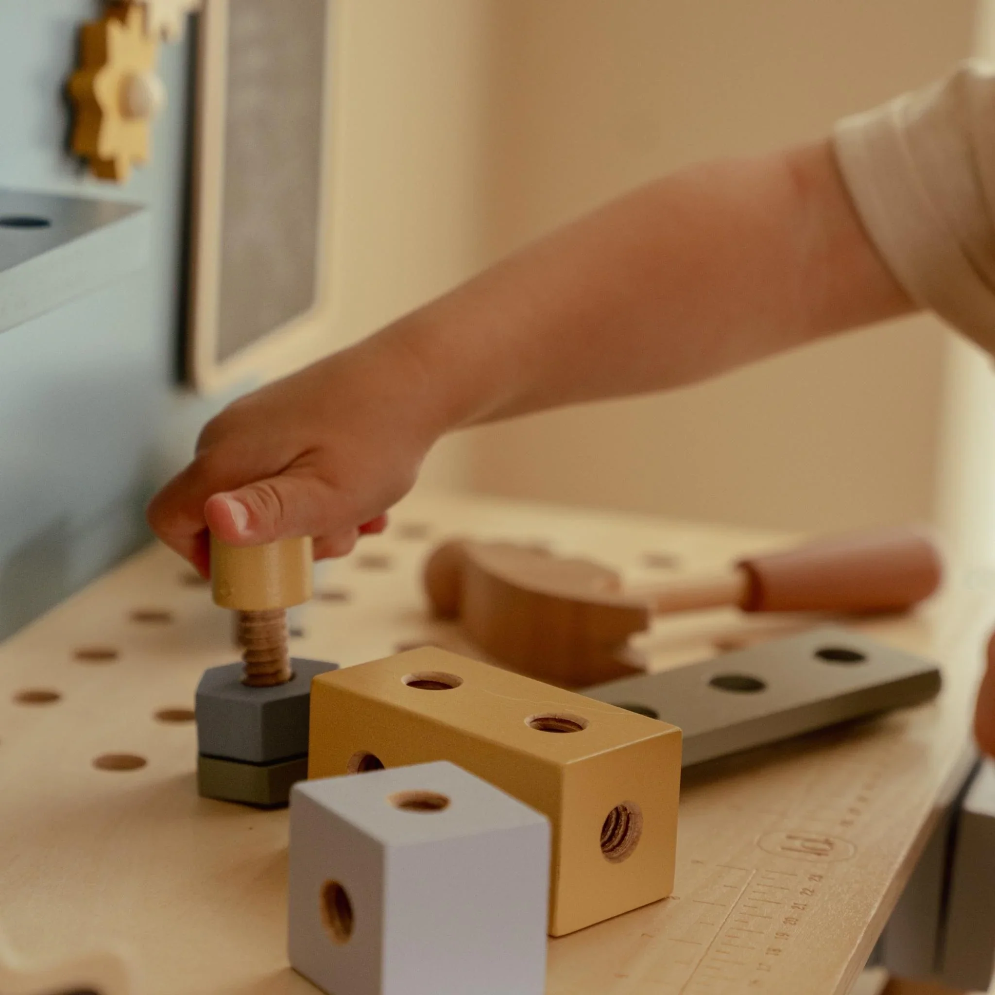 Little Dutch Wooden Tool Workbench - Image 7