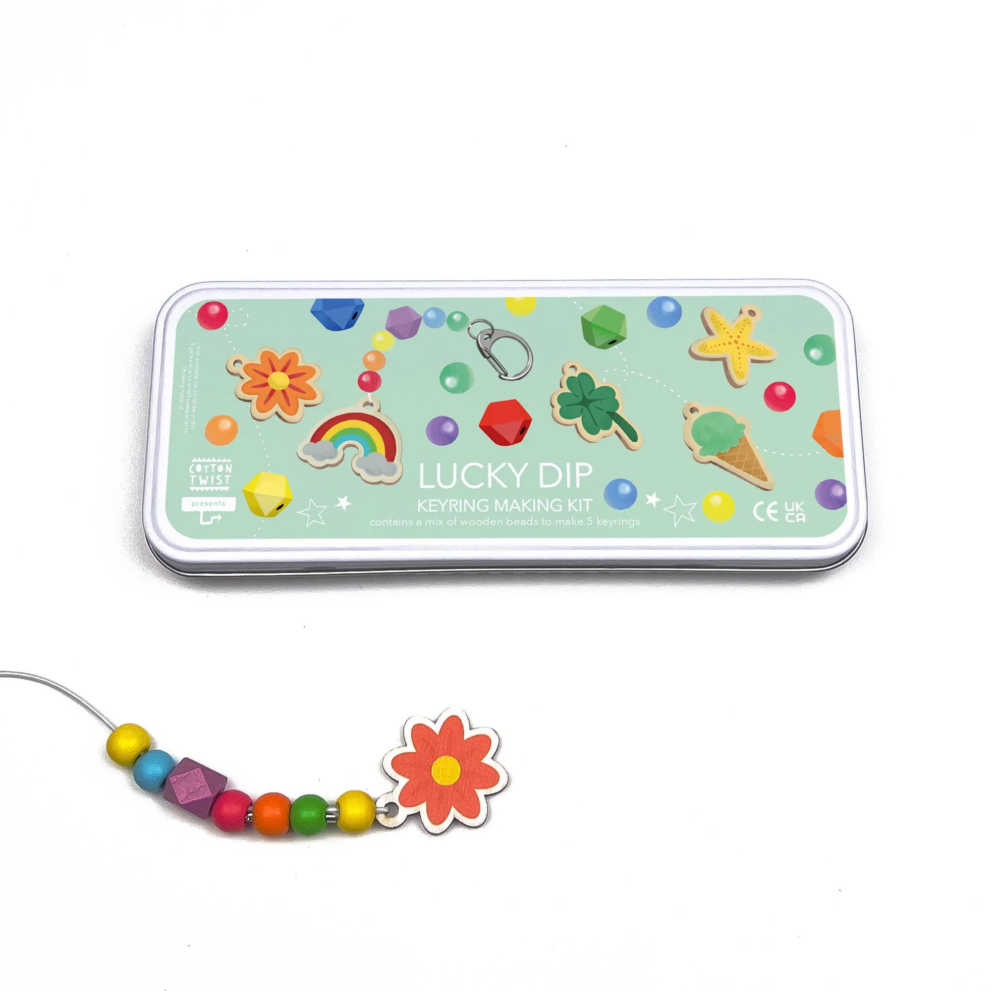 Cotton Twist Lucky Dip Keyring Making Kit - Image 3