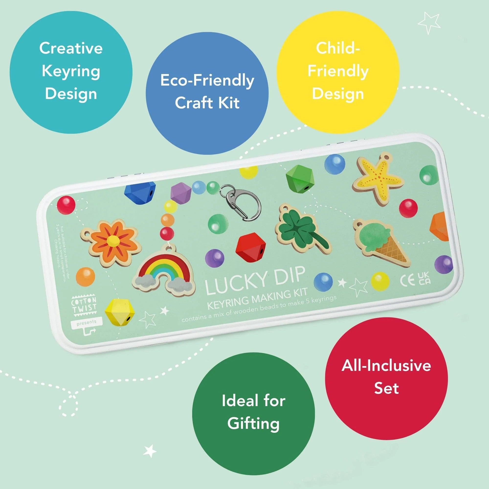 Cotton Twist Lucky Dip Keyring Making Kit - Image 9