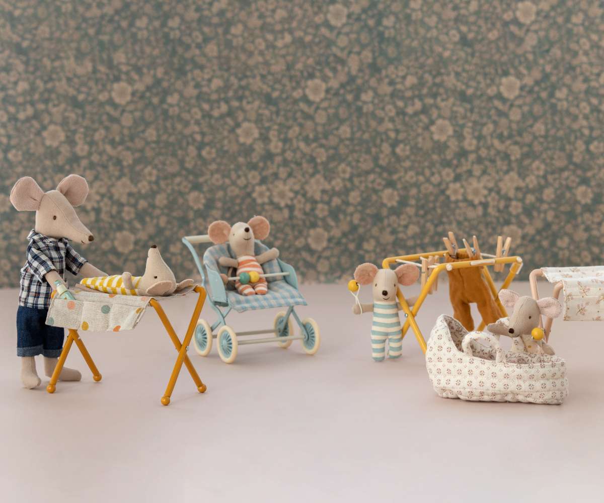 Maileg Drying rack, Mouse - Image 2