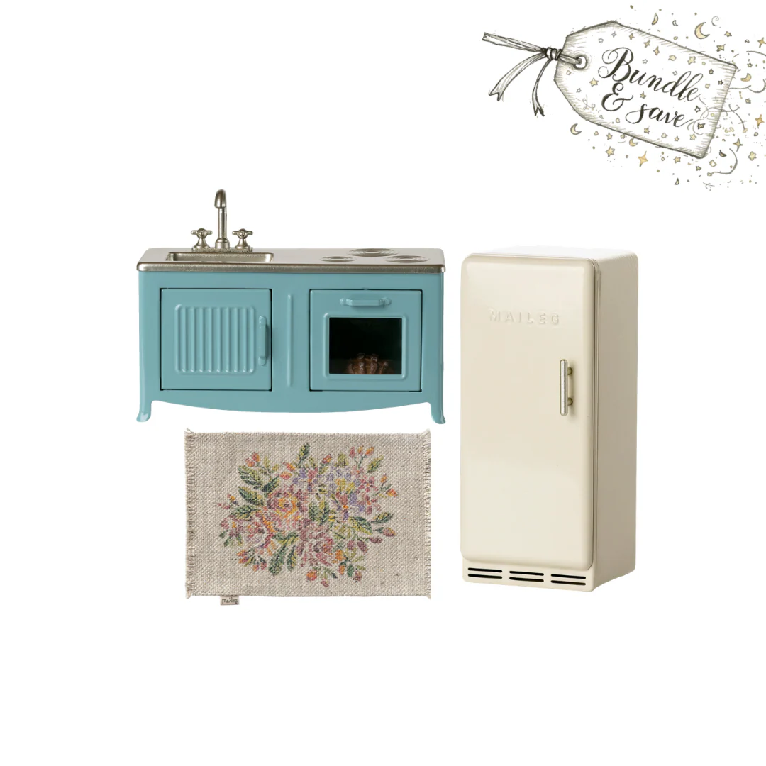 Maileg Kitchen Bundle - Blue