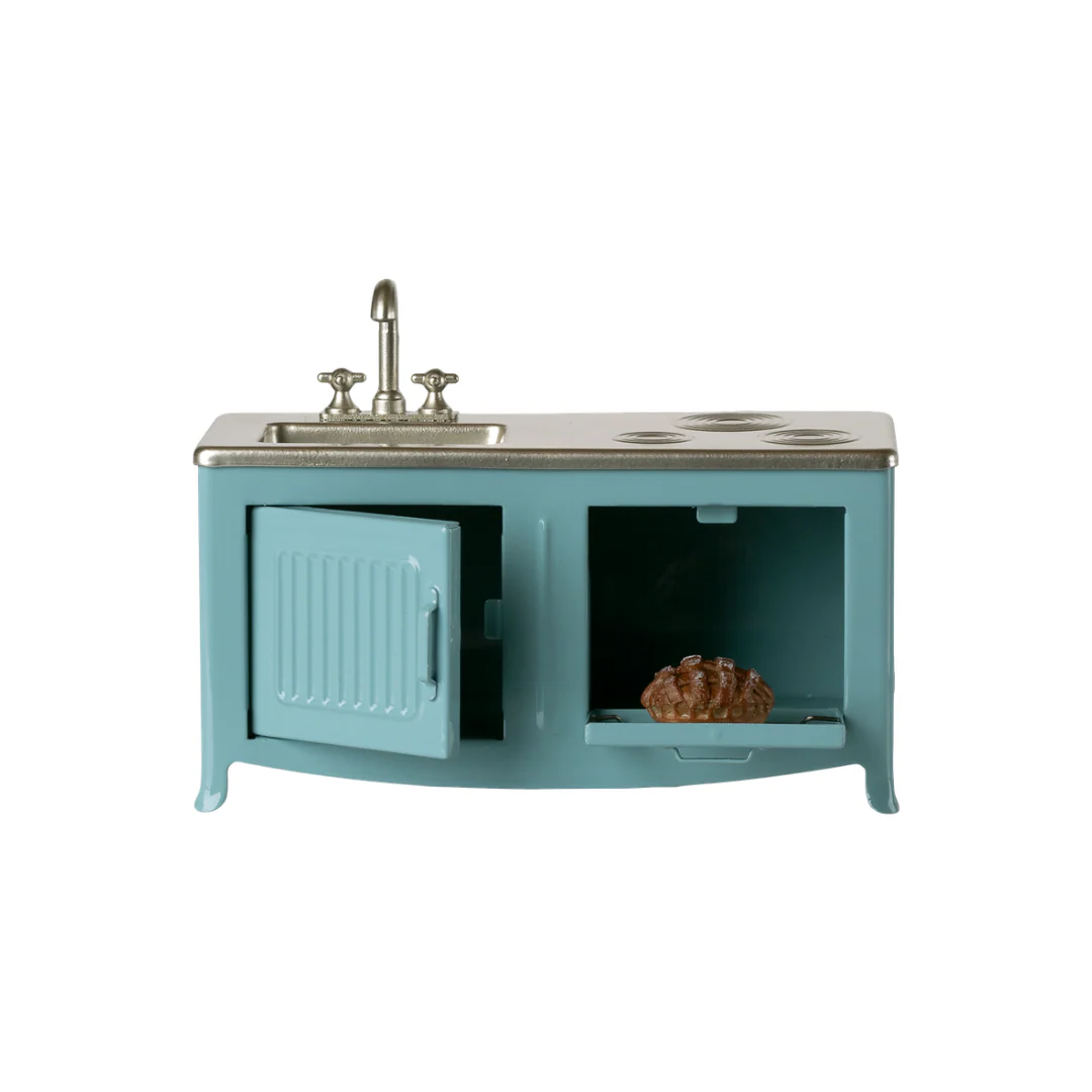 Maileg Kitchen, Mouse - Blue - Image 3