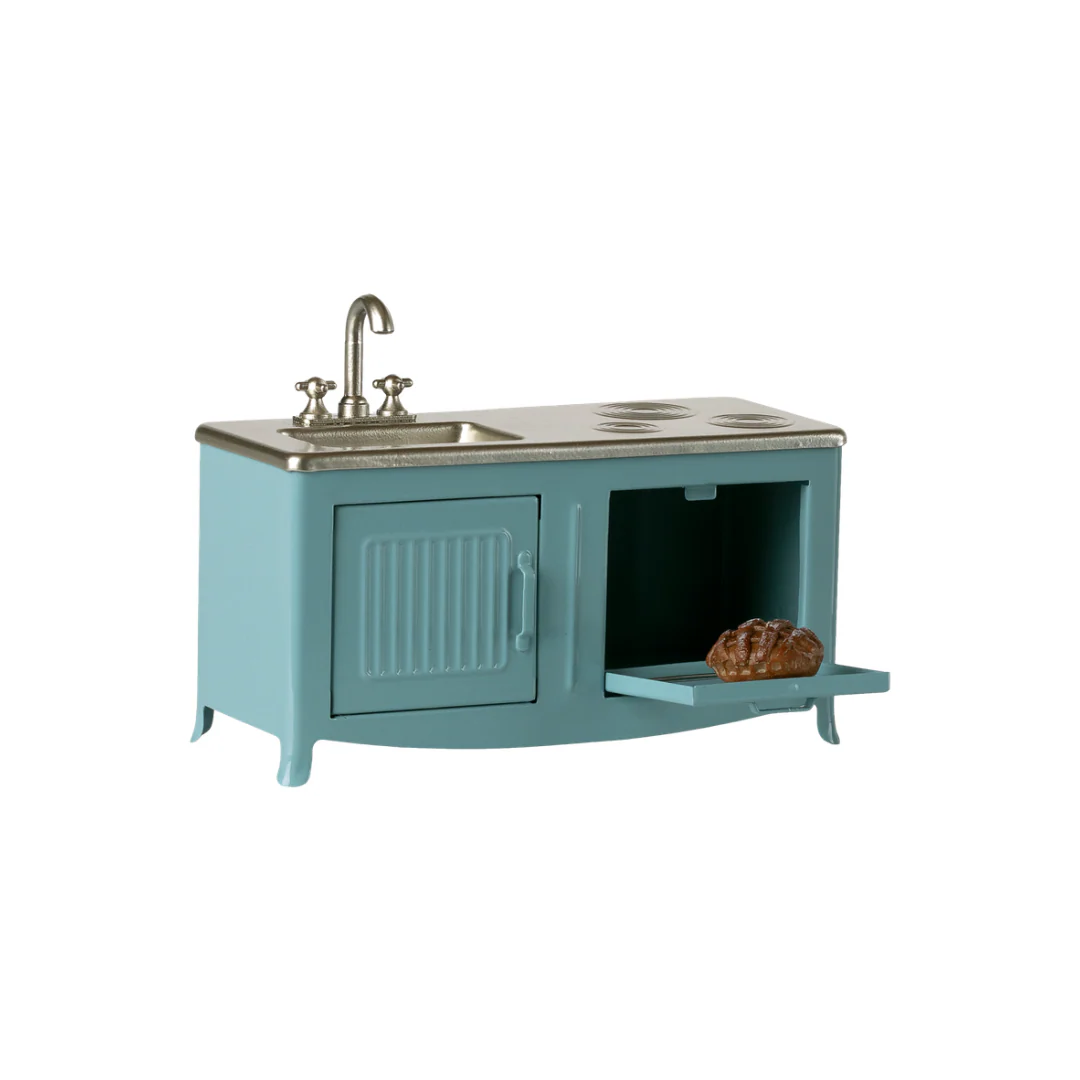 Maileg Kitchen, Mouse - Blue - Image 4