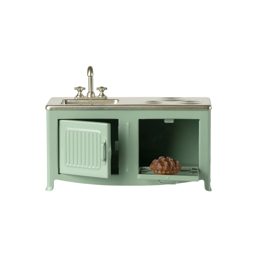 Maileg Kitchen, Mouse - Mint - Image 2