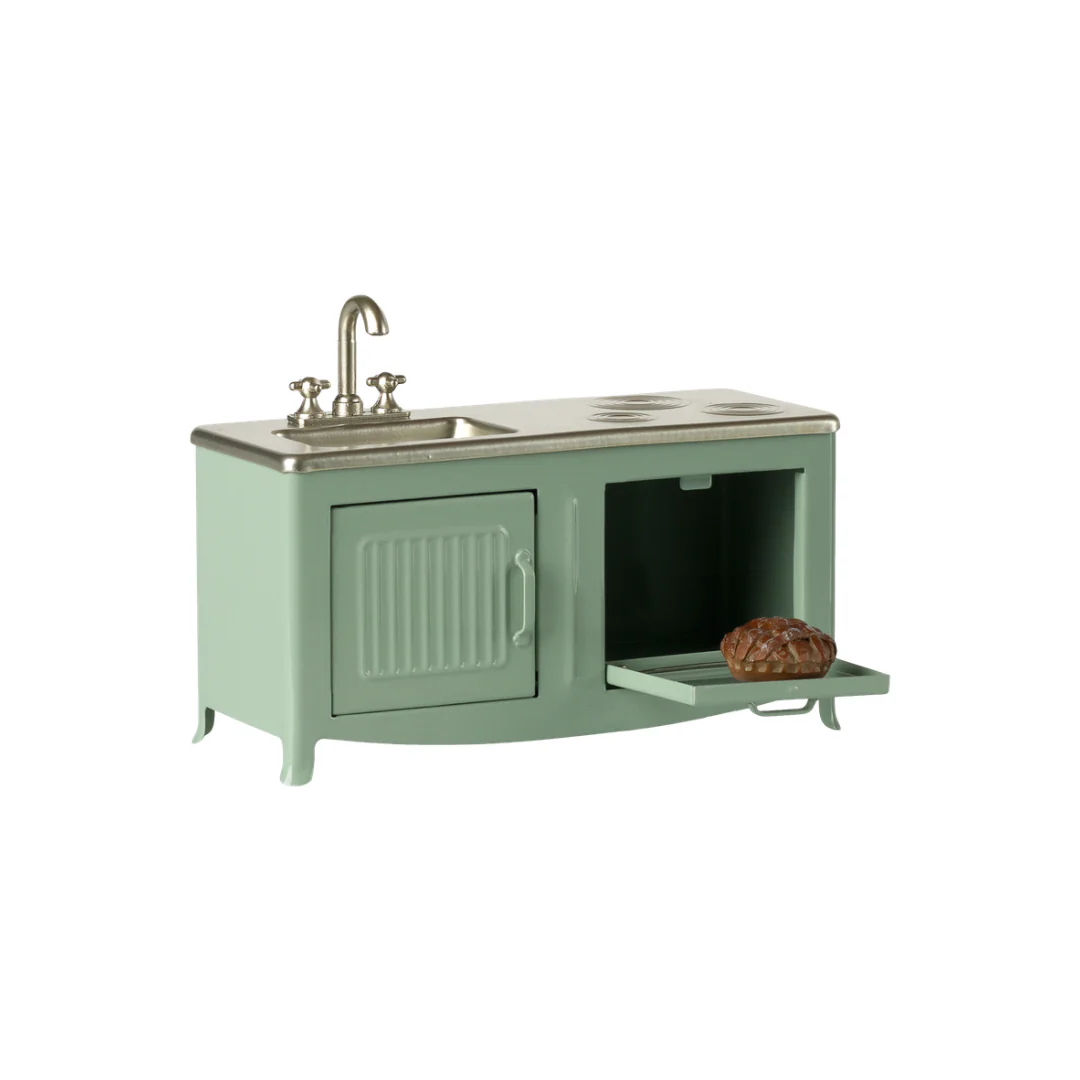 Maileg Kitchen, Mouse - Mint - Image 3