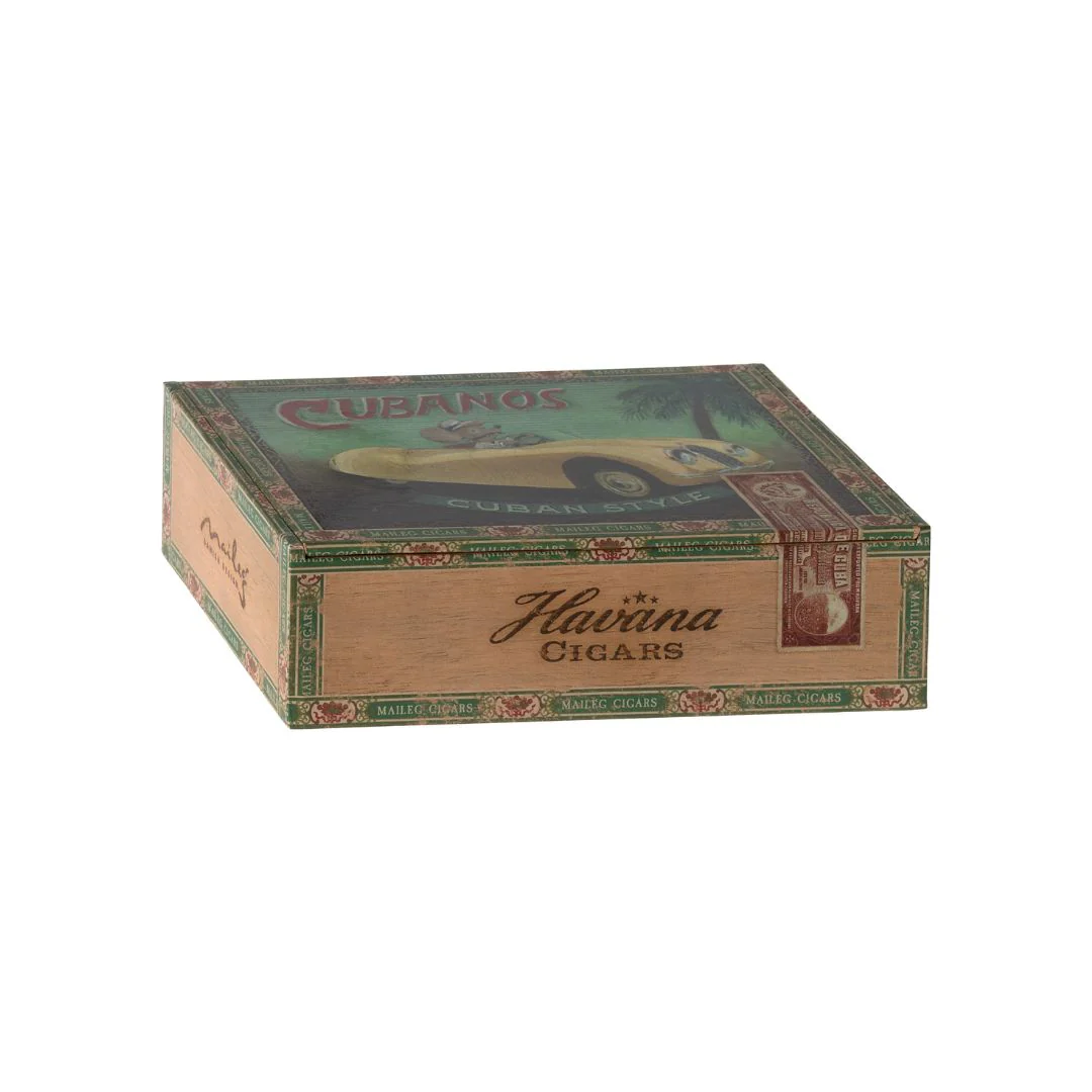 Maileg Grandma and Grandpa mice in cigarbox - Image 3