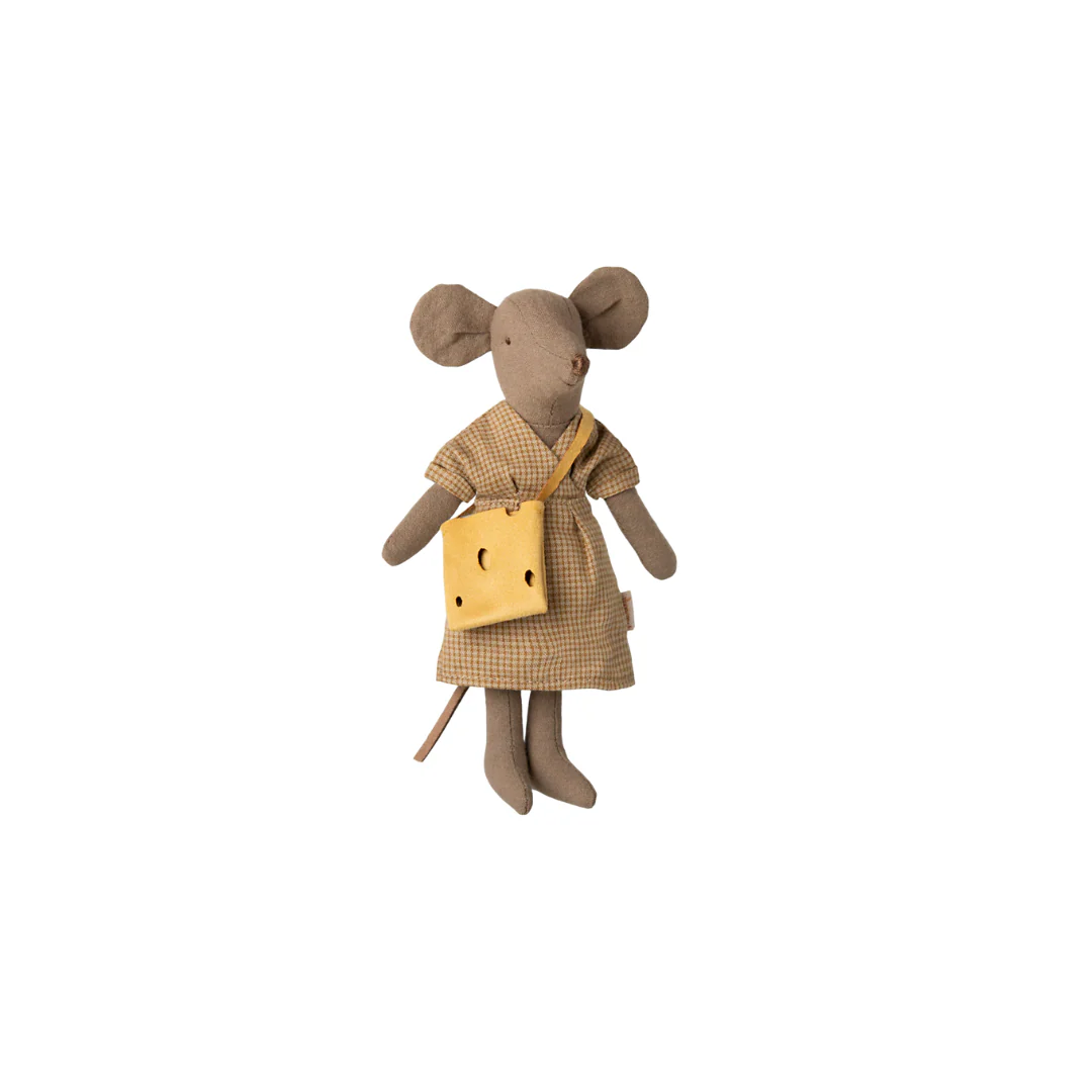 Maileg Mum mouse - Light brown