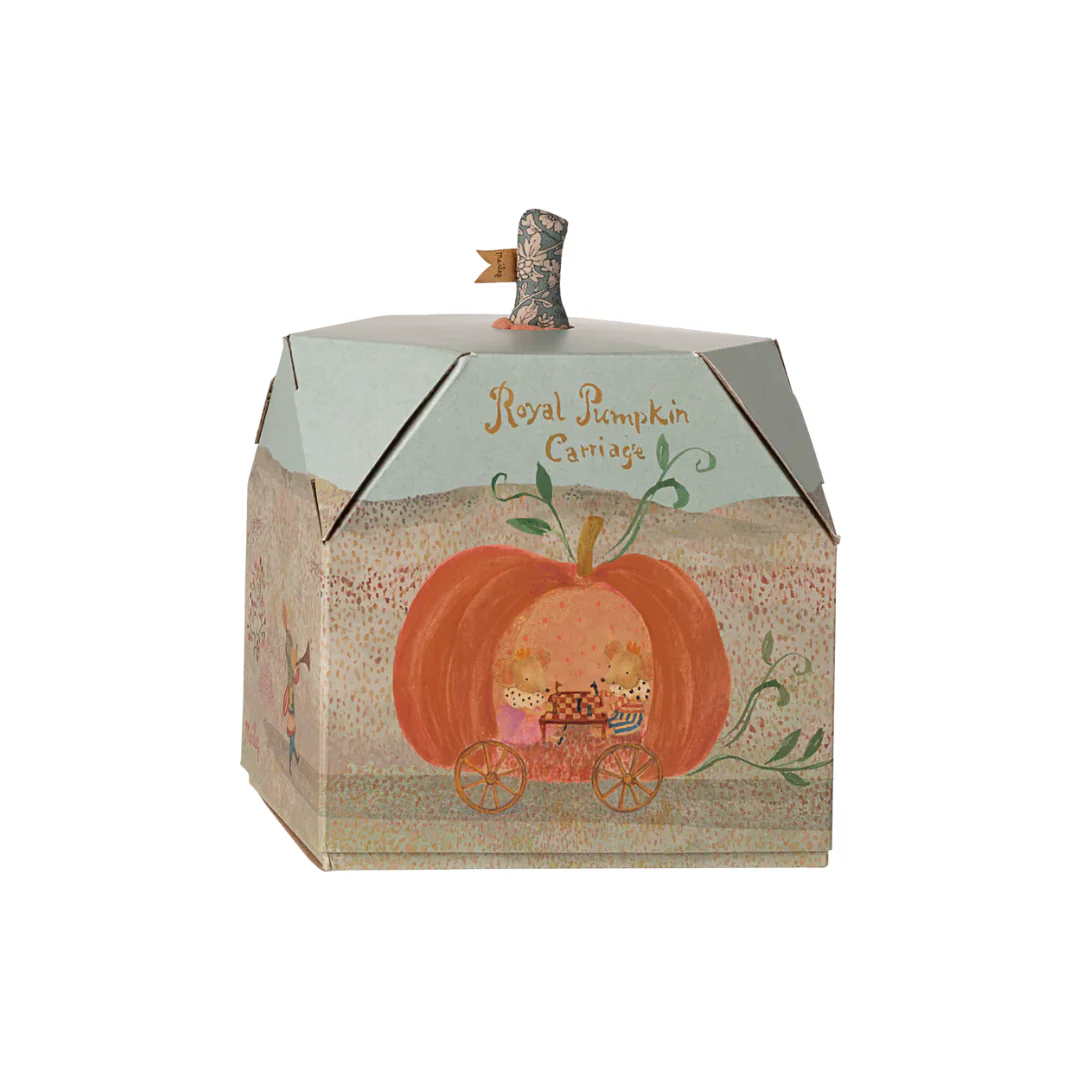 Maileg Pumpkin Carriage, Mouse - Image 3