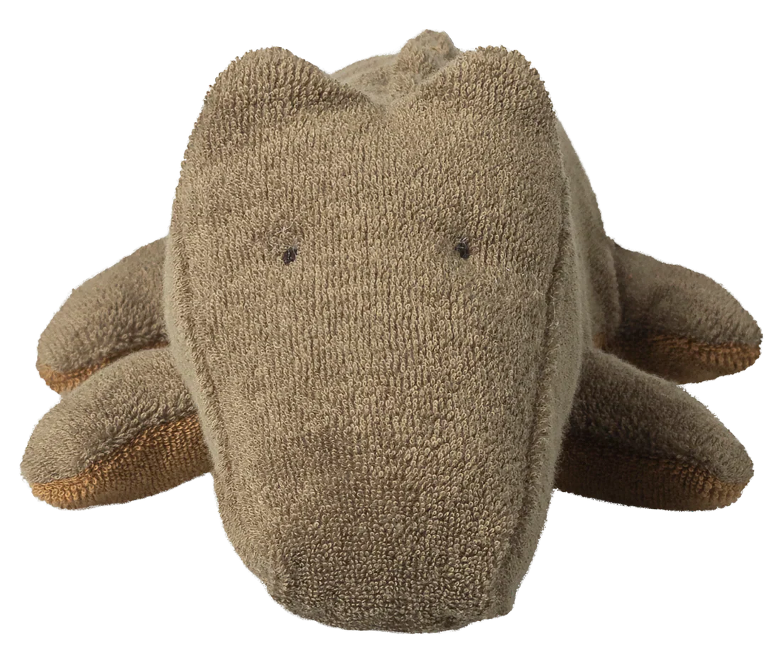 Maileg Safari Friends, Crocodile, Small - Olive Green - Image 3