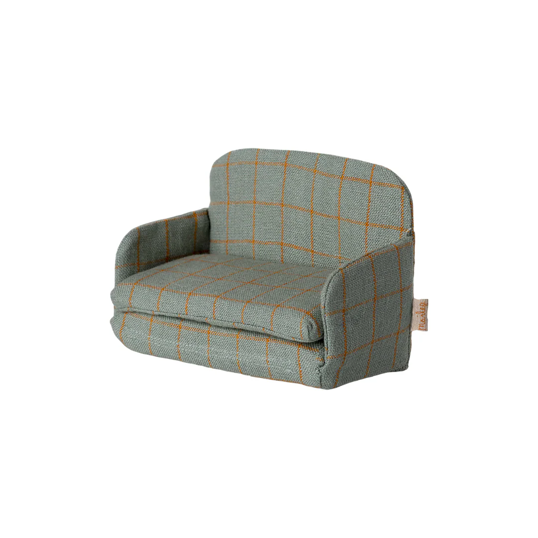 Maileg Sofa bed, Mouse - Checker