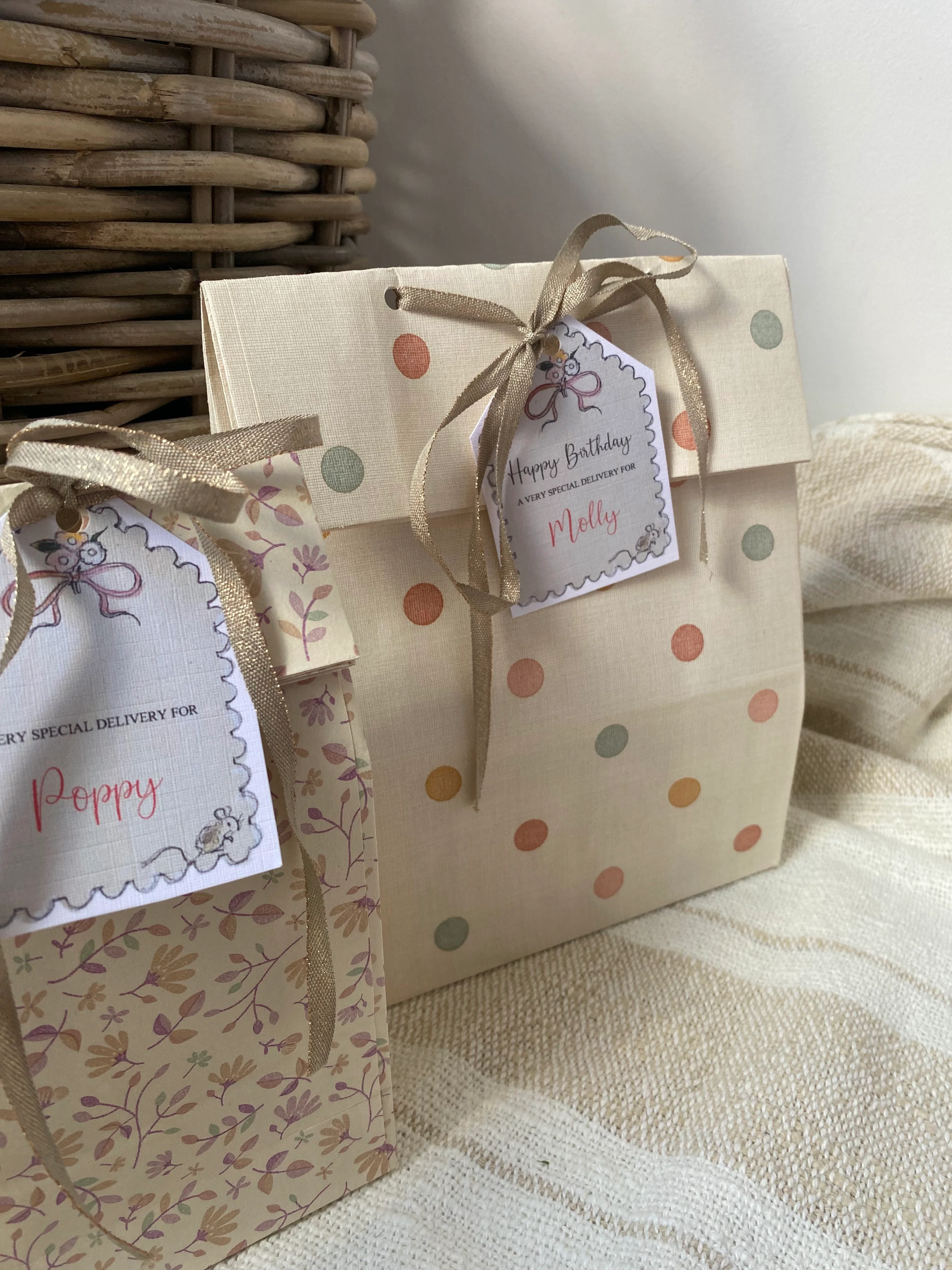 Personalised Maileg Spot Gift Wrapping, Large - Image 2