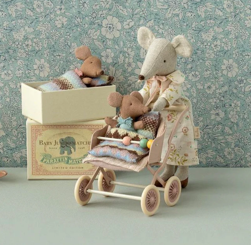Maileg Sleepy Wakey Baby Boy in Box - Image 5