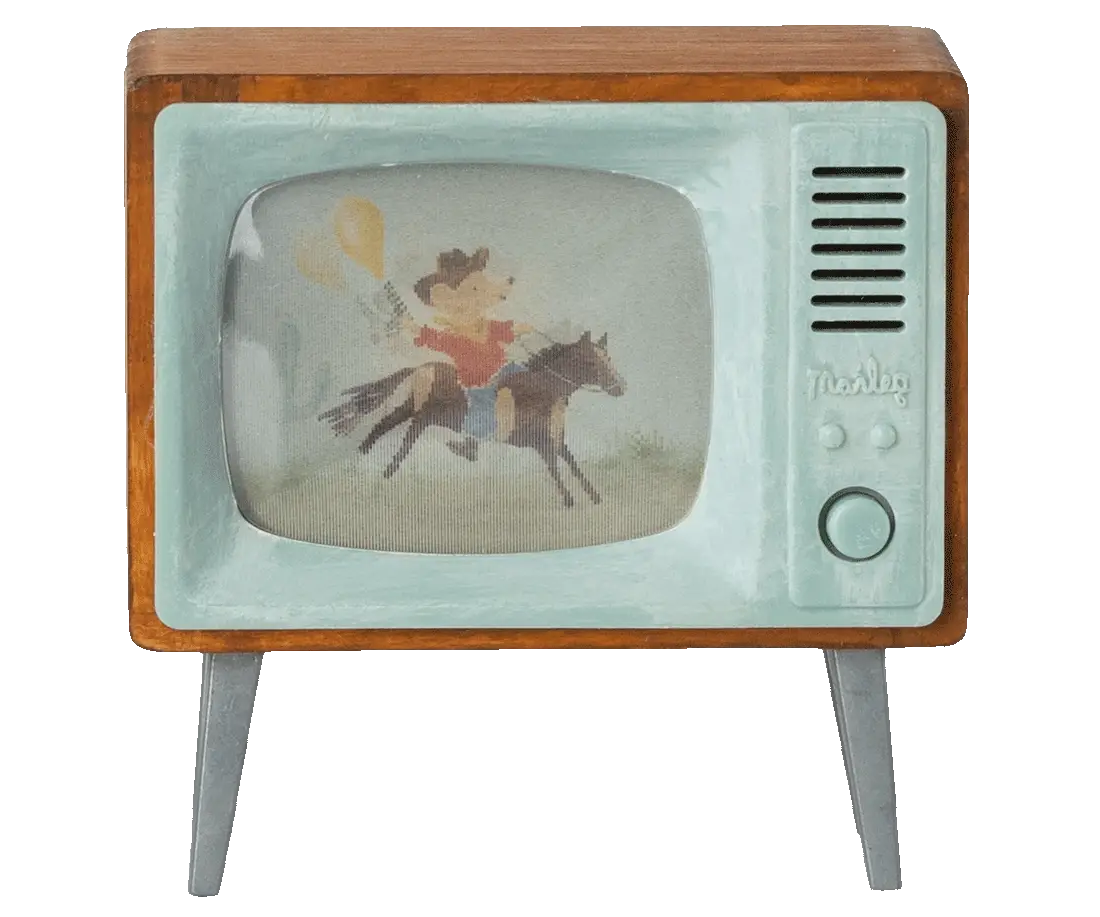 Maileg Television, Mouse - Image 3