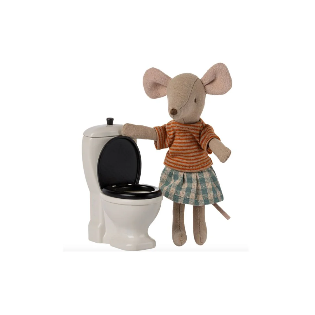 Maileg Toilet, Mouse - Image 3