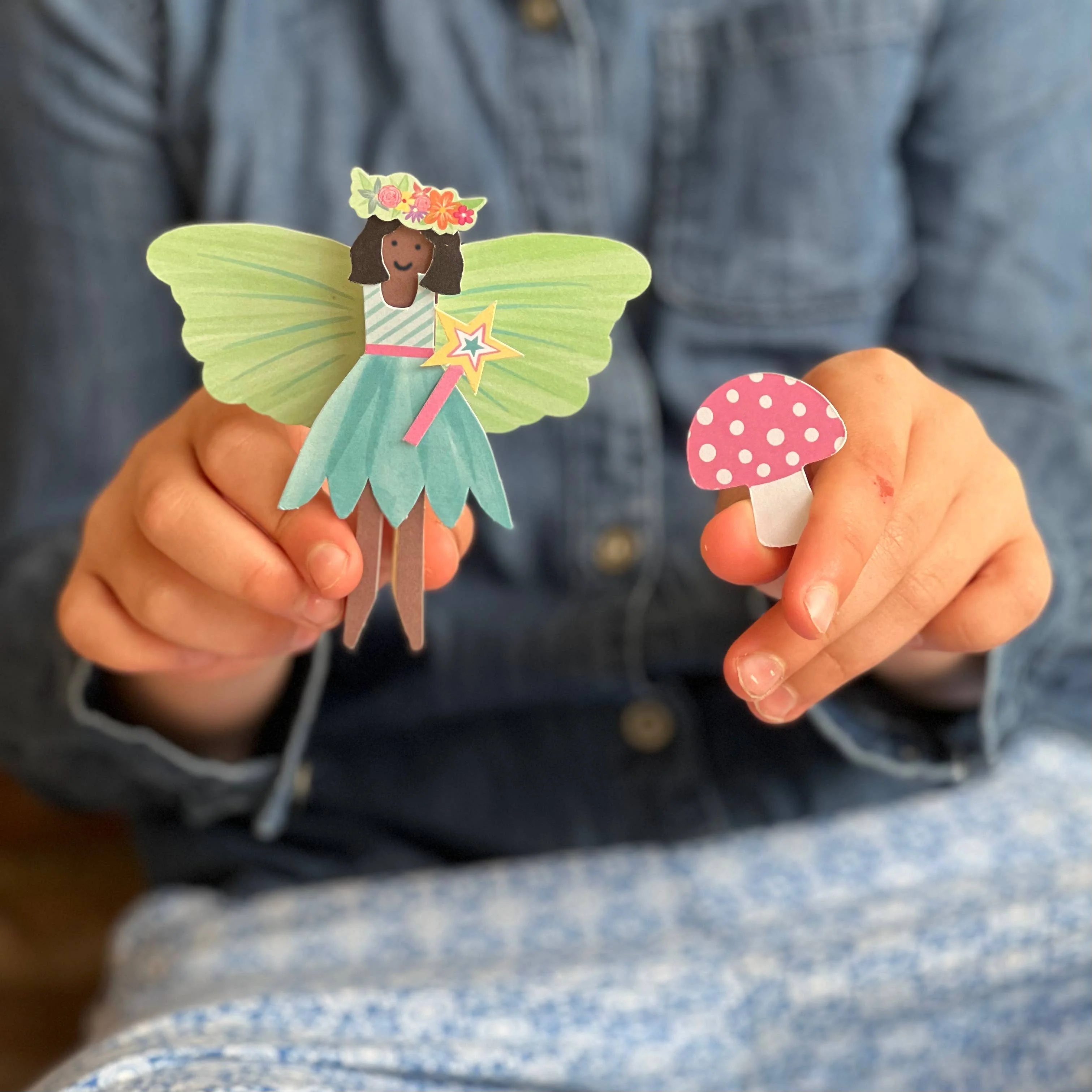 Cotton Twist Make Your Own Fairy Peg Doll - Image 2