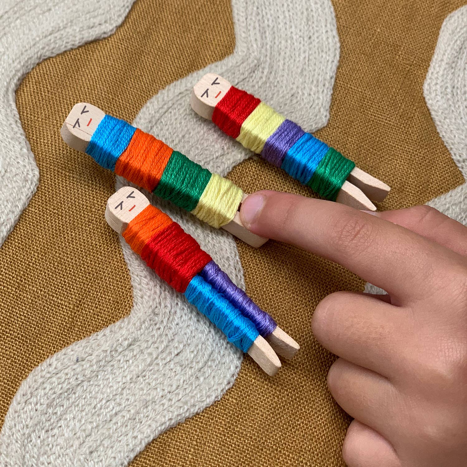 Cotton Twist Make Your Own Worry Dolls Kit - Image 3