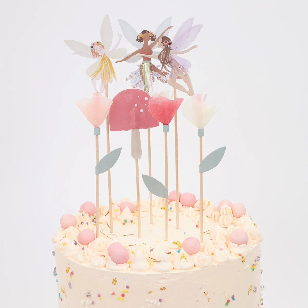 Meri Meri Fairy Cake Toppers (x 7) - Image 3