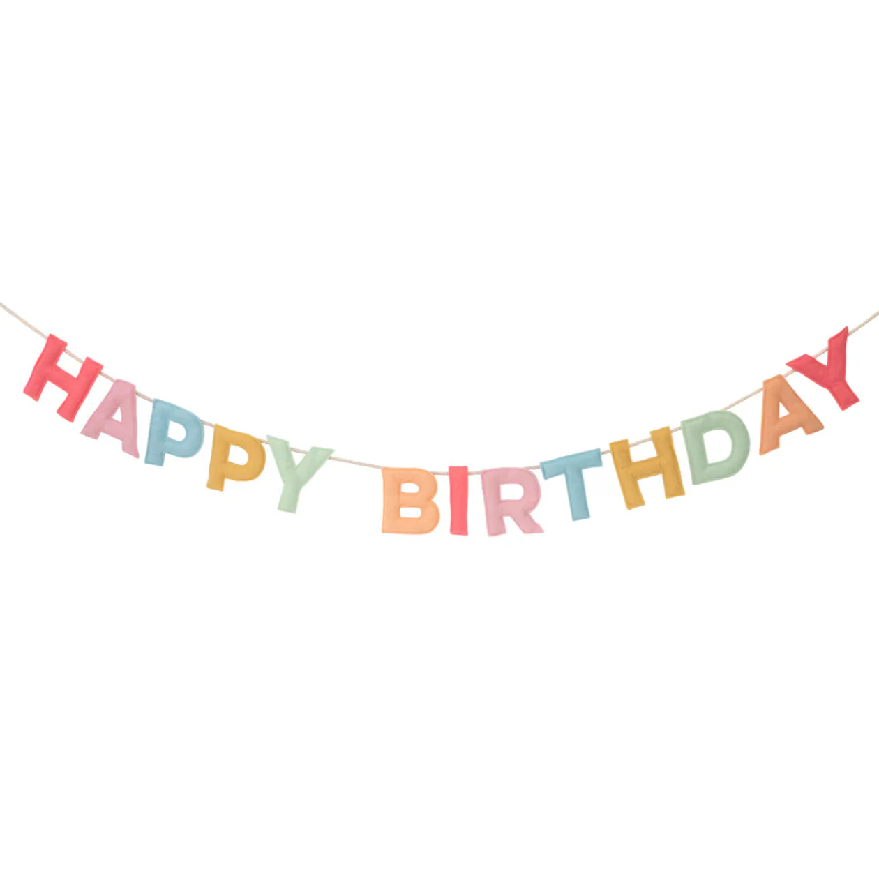 Meri Meri Felt Happy Birthday Garland - Image 2