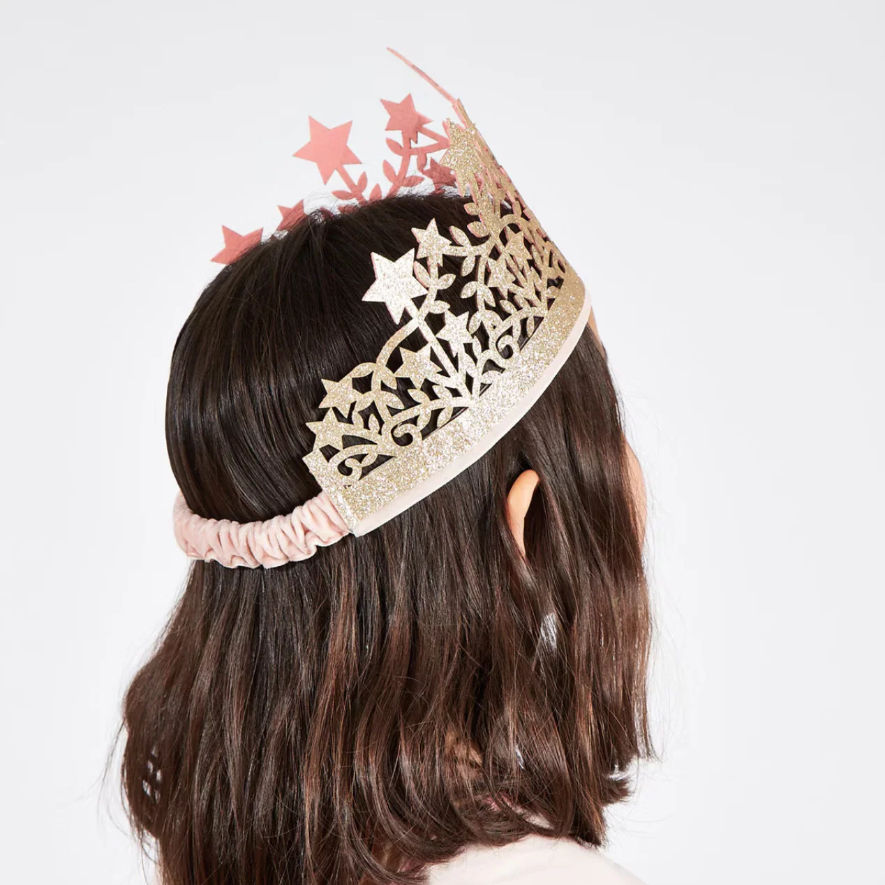Meri Meri Glitter Fabric Star Crown - Image 5