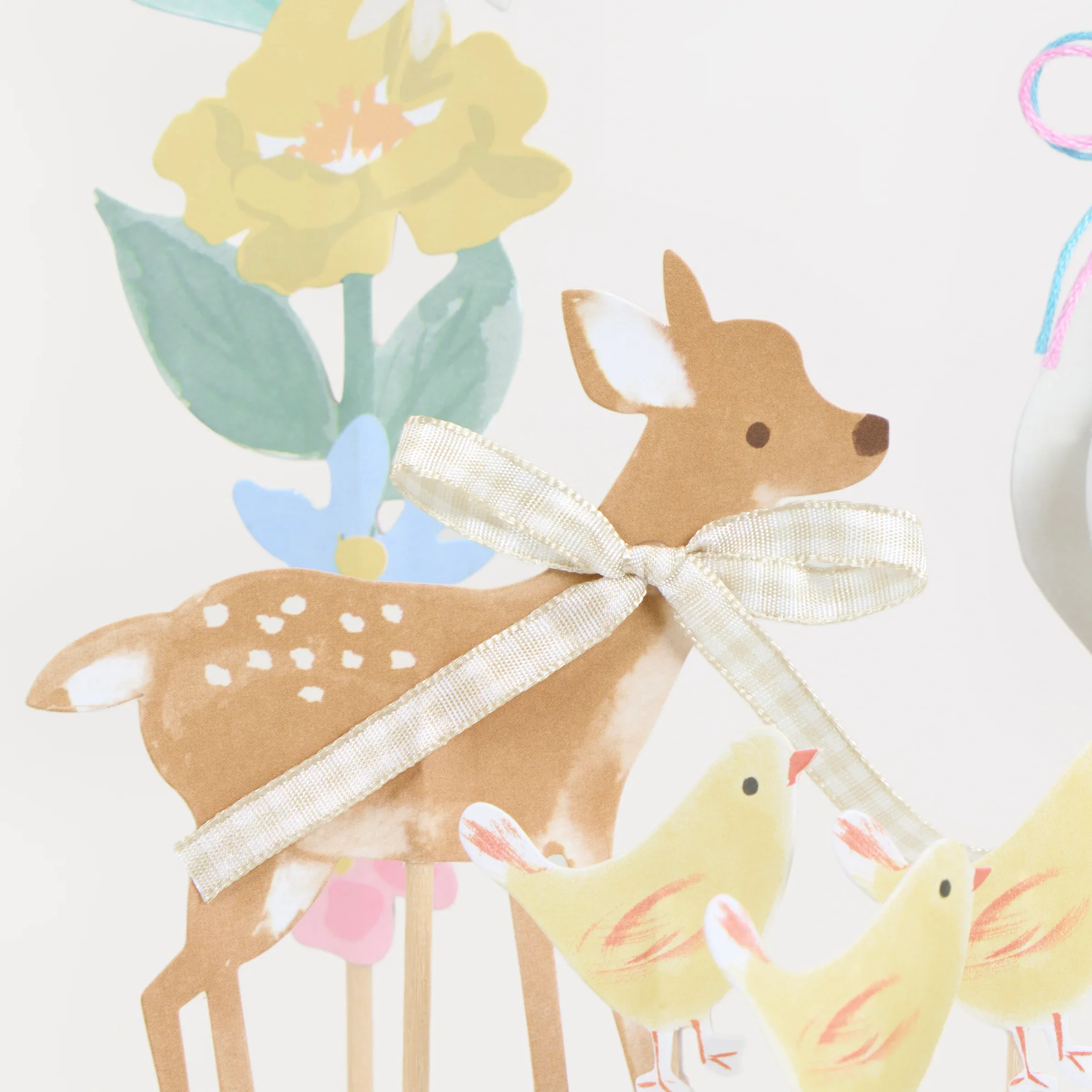 Meri Meri Little Animals Cake Toppers (x 8) - Image 3