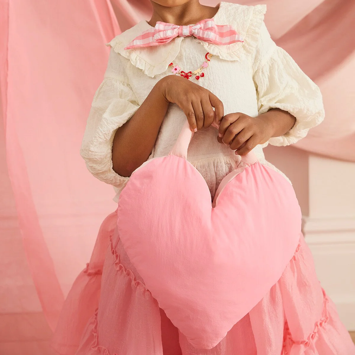 Meri Meri Puffy Heart Bag