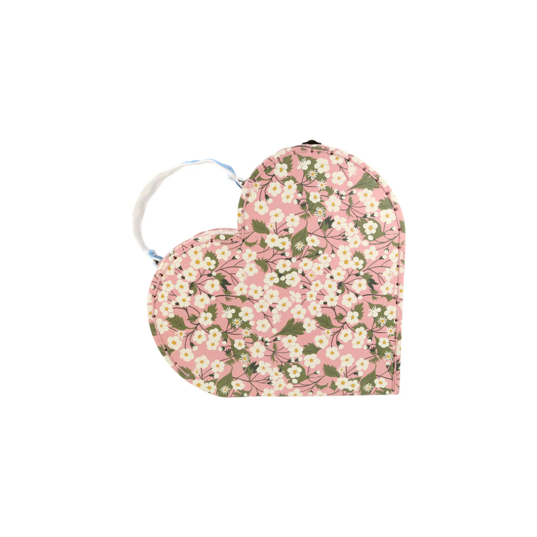 Meri Meri x Liberty London Heart Suitcases, Set of 2 - Image 3