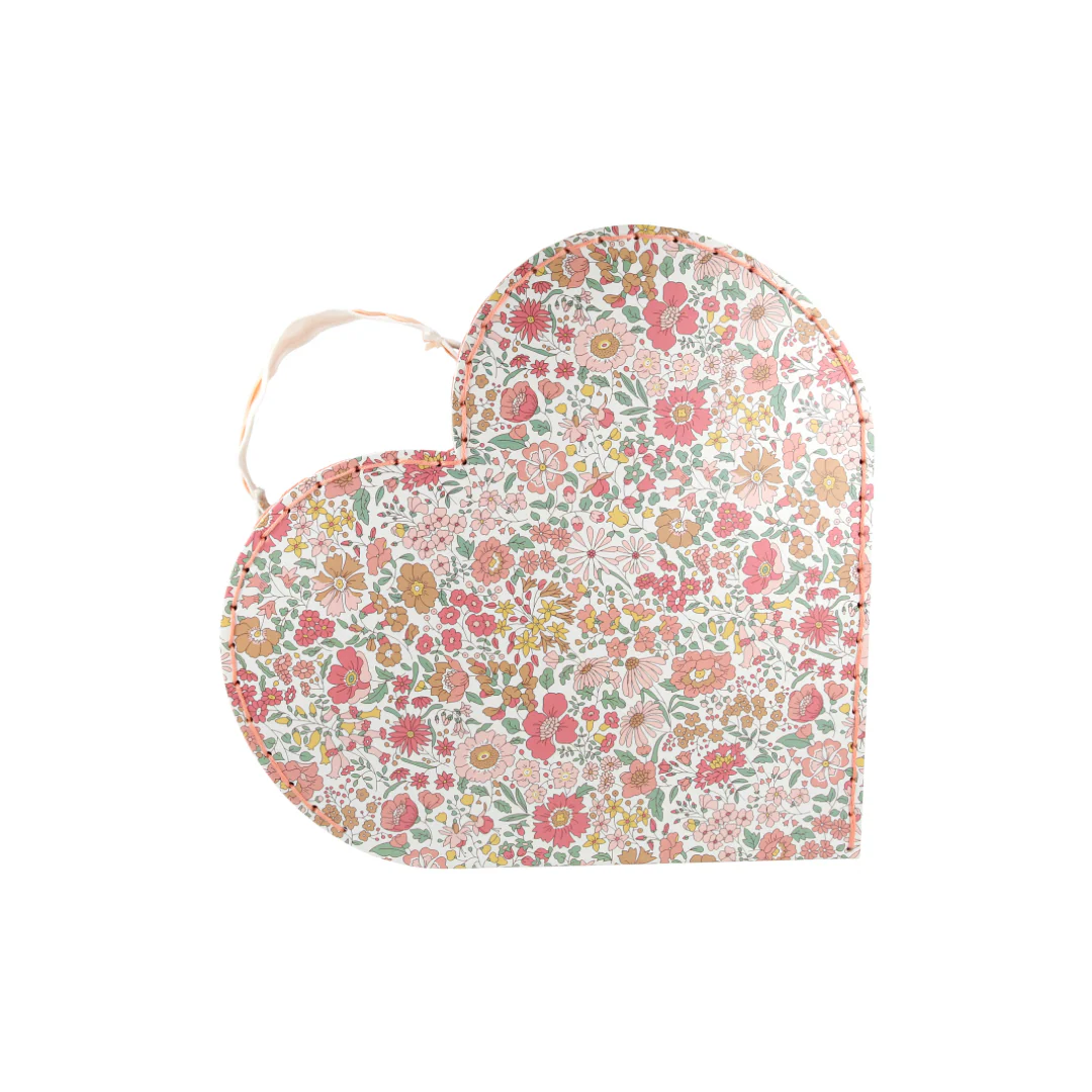 Meri Meri x Liberty London Heart Suitcases, Set of 2 - Image 4