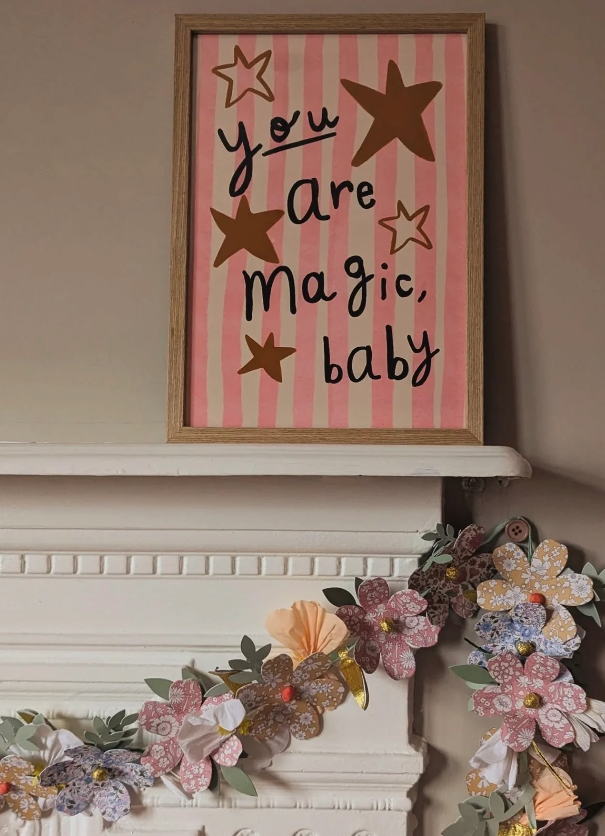 Meri Meri x Liberty Paper Flower Garland - Image 3