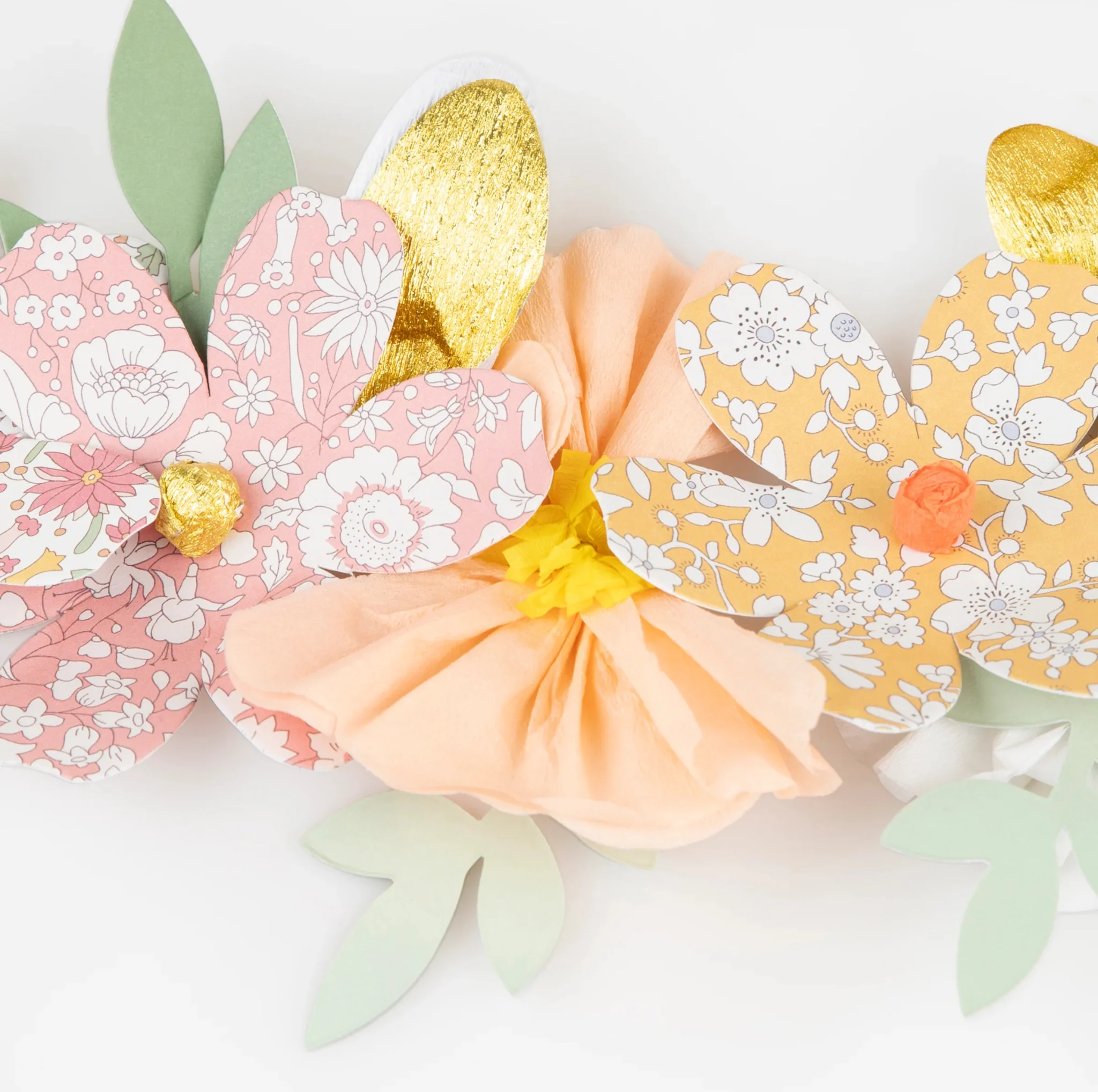 Meri Meri x Liberty Paper Flower Garland - Image 7