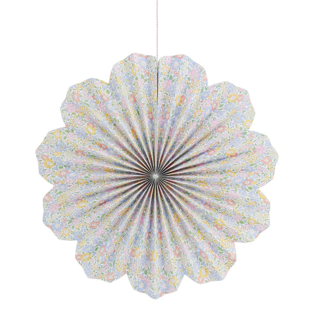 Meri Meri x Liberty Paper Pinwheel Decorations ( 6 pack ) - Image 4