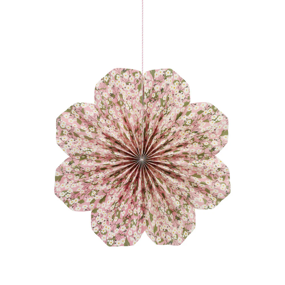 Meri Meri x Liberty Paper Pinwheel Decorations ( 6 pack ) - Image 6