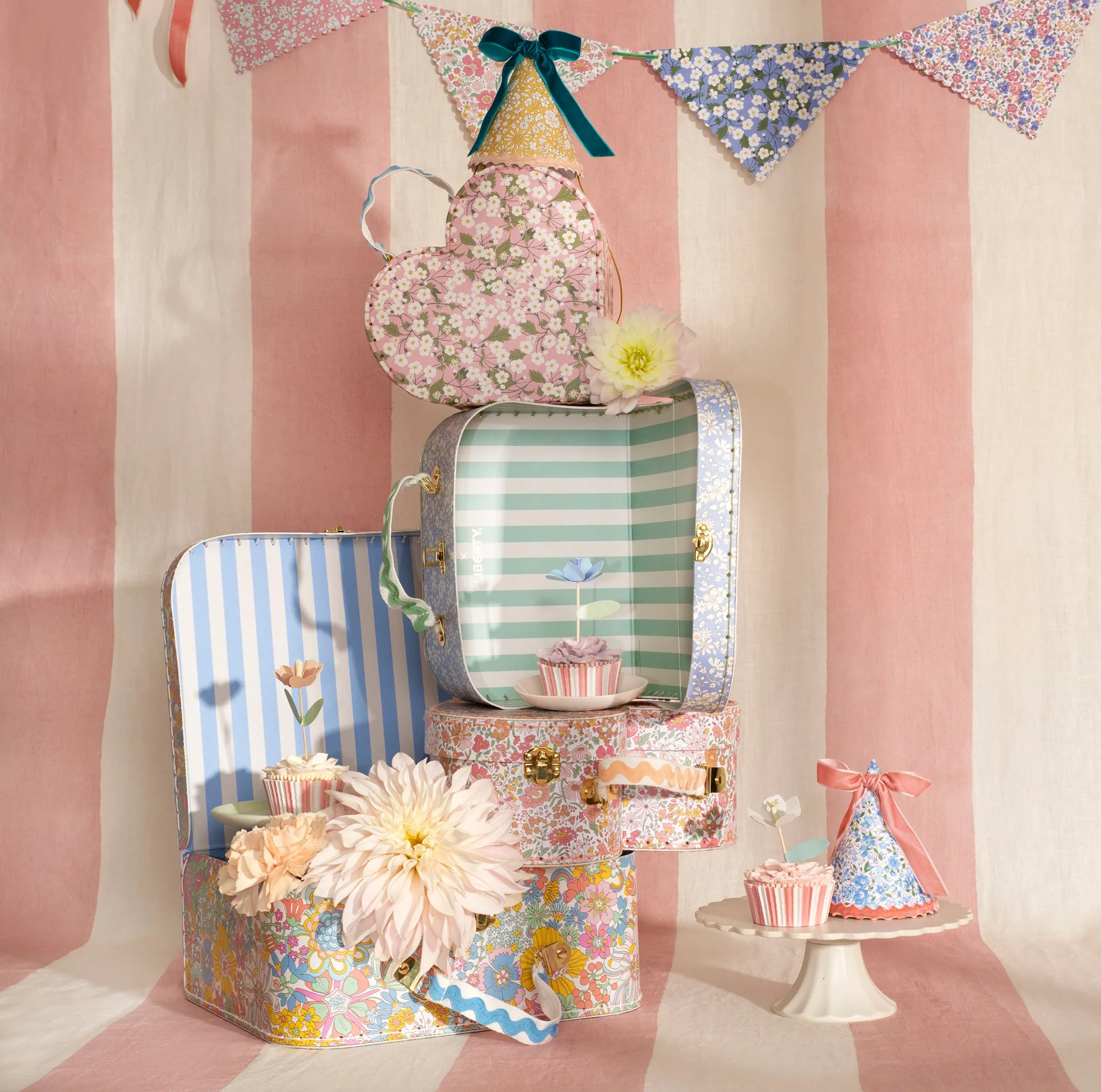 Meri Meri x Liberty Party Hats (x8) - Image 3