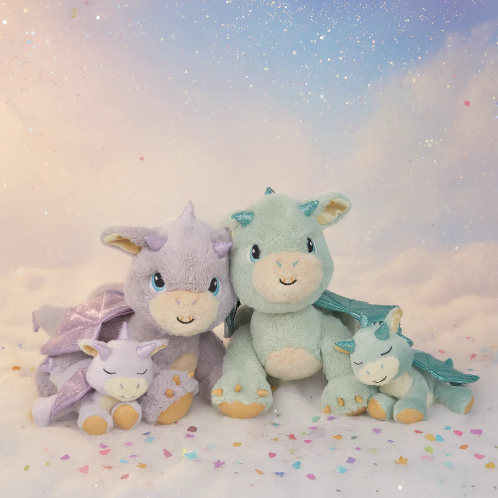 Olli Ella Binky Baby Dragon - Volt Green - Image 3