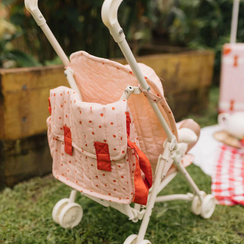 Olli Ella Carrie Convertible Changing Set - Strawberry - Image 3