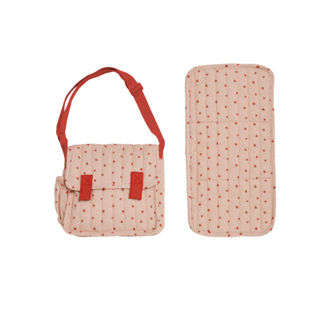 Olli Ella Carrie Convertible Changing Set - Strawberry - Image 7