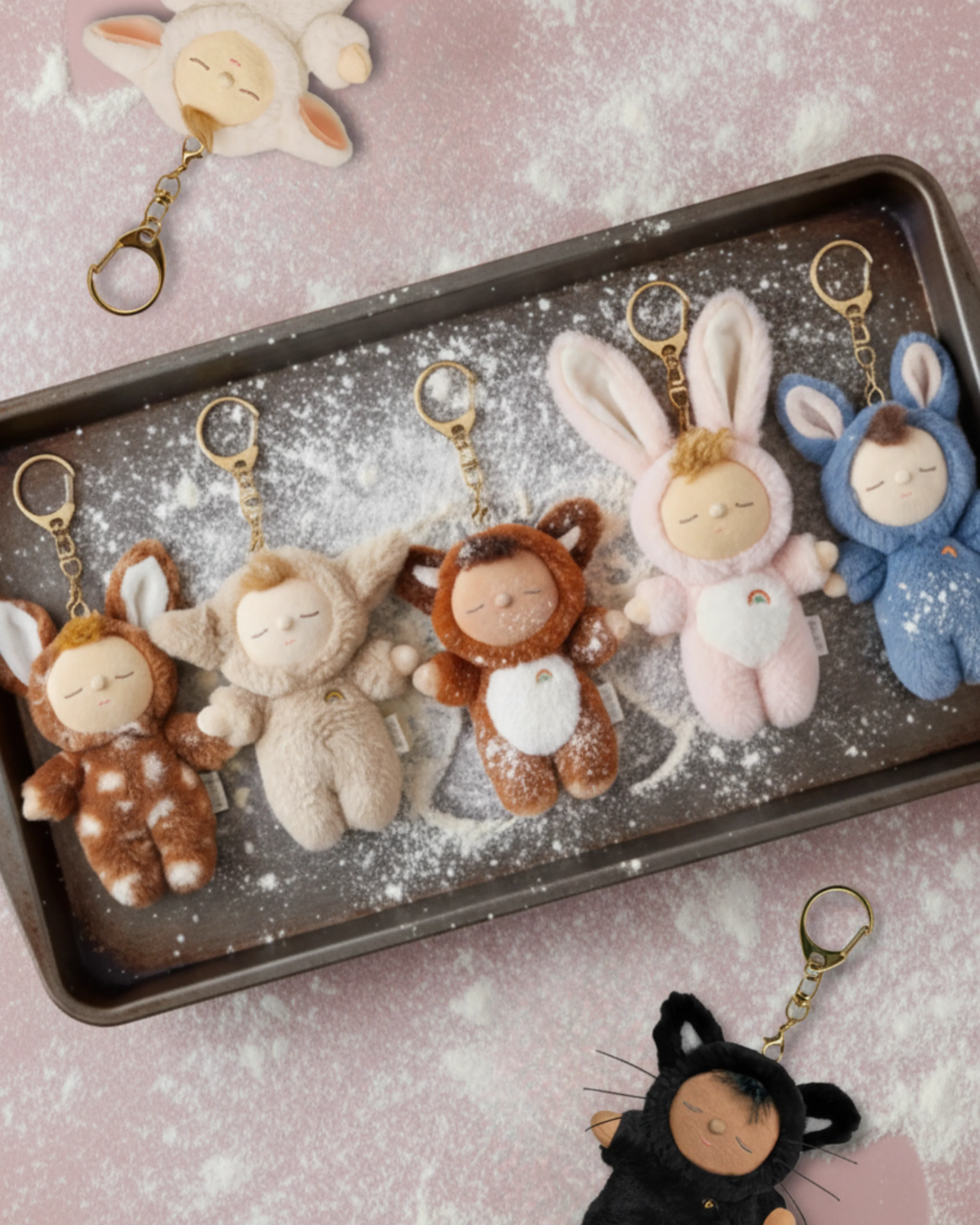 Olli Ella Cozy Bag Charm Bunny Flopsy - Image 5