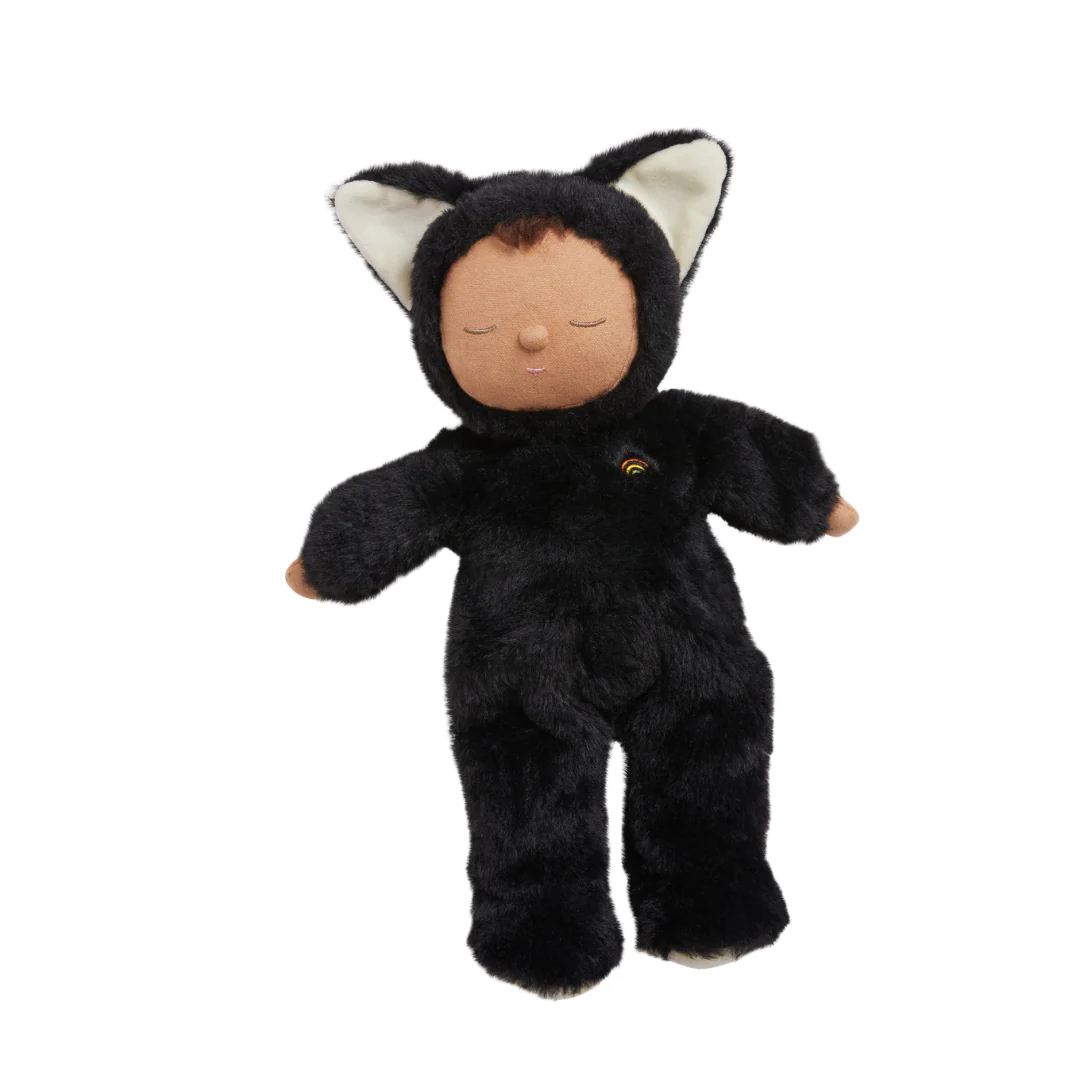 Olli Ella Cozy Dinkums - Black Cat Nox - Image 3
