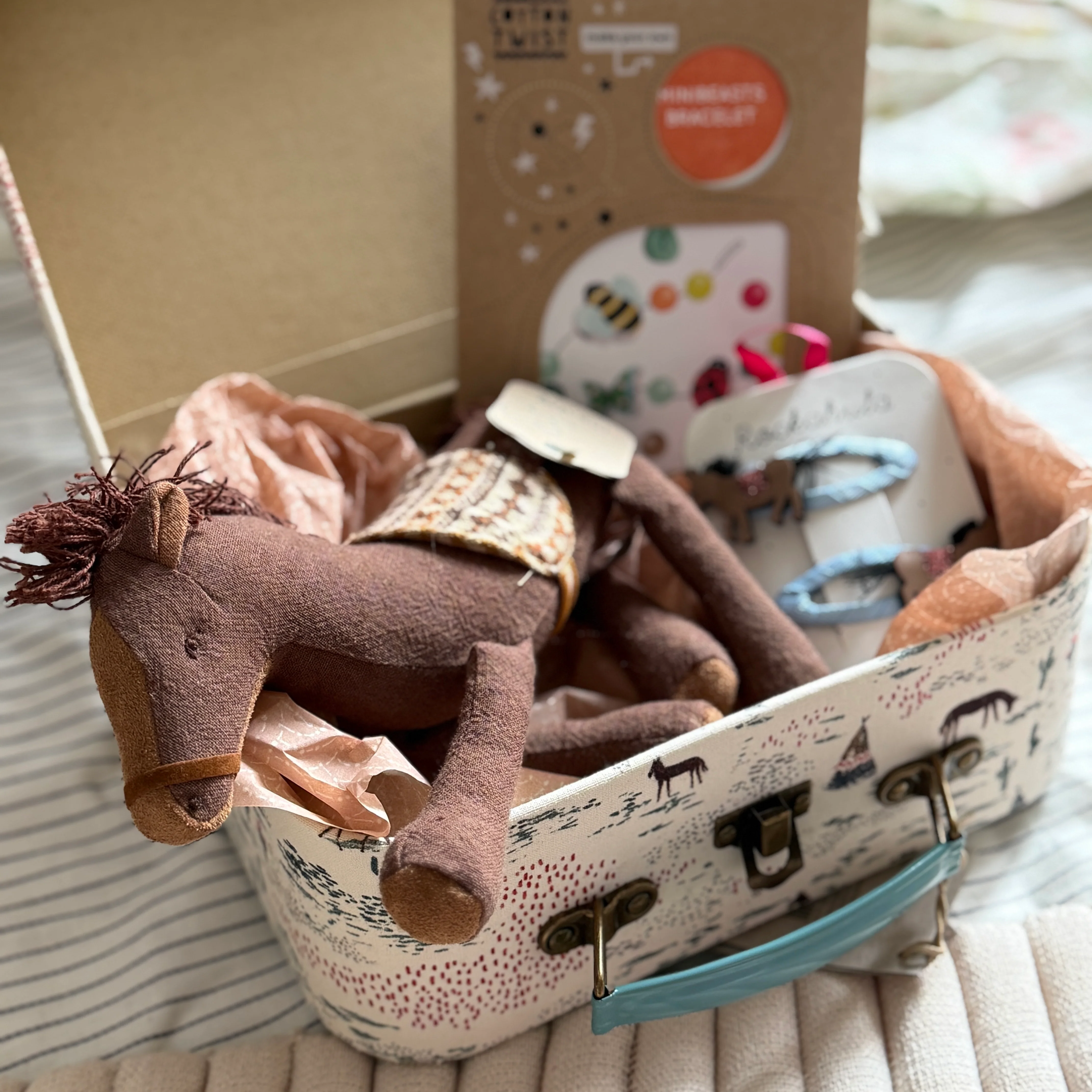 Maileg Pony Suitcase Gift Set