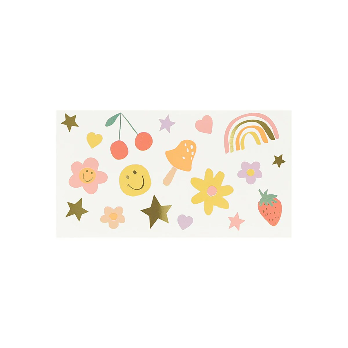 Meri Meri Happy Icons Temporary Tattoos - Image 3