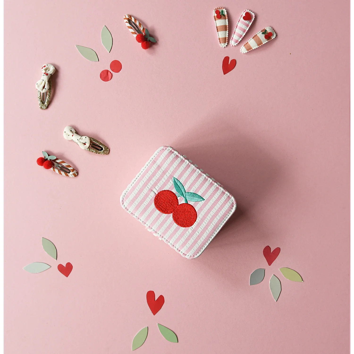 Rockahula Stripy Cherry Jewellery Box - Image 4