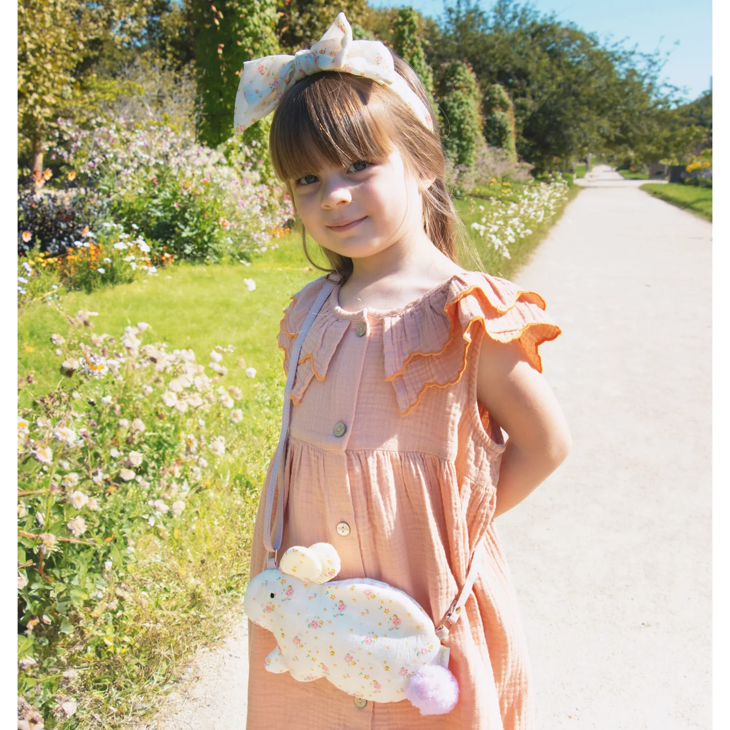 Rockahula Tiny Blossom Double Bow Headband - Image 3